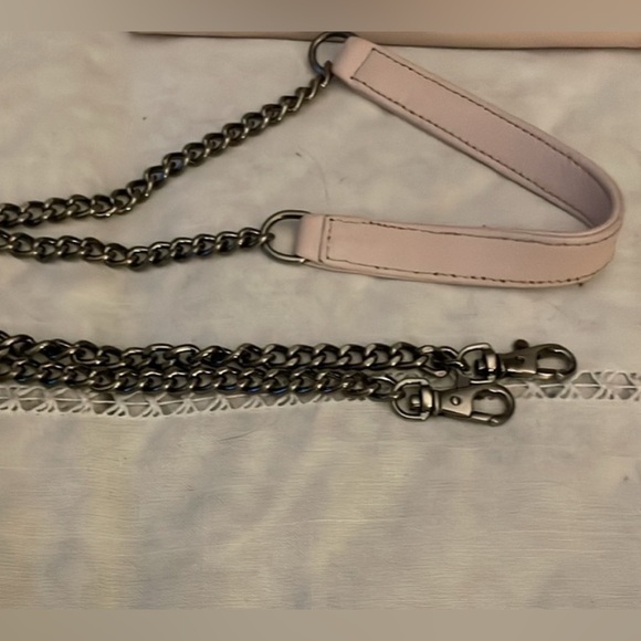 STUFF THE BAG White Bow Tote/crossbody. And Glam and fun. REBECCA MINKOFF - Picture 10 of 11